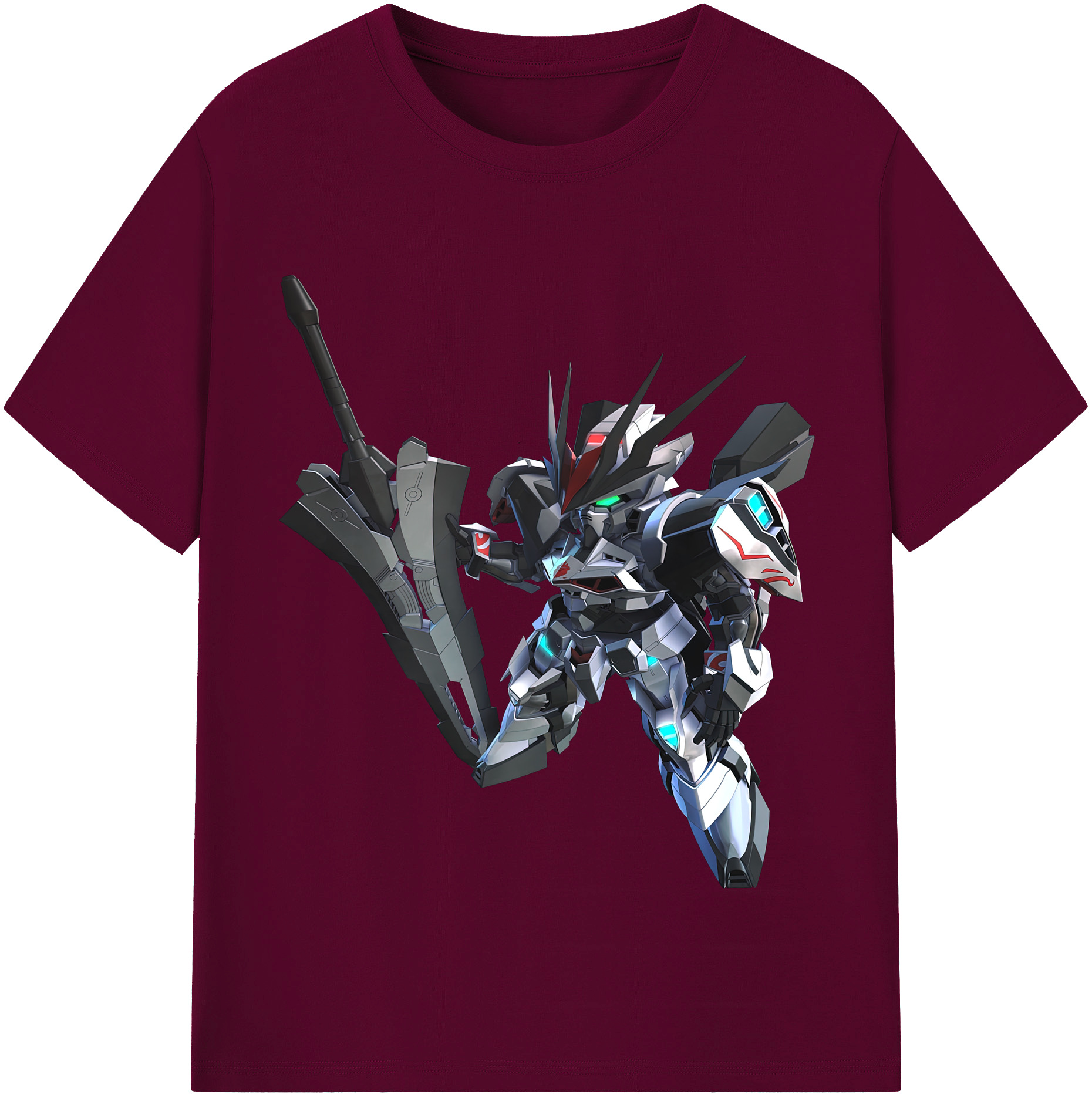 （画像用） 機動戦士ガンダム Mobile Suit Gundam レディースカジュアルプリントTシャツ（綿100％）